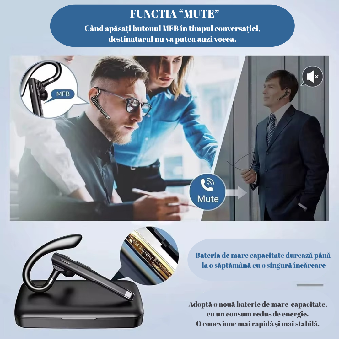 Casca wireless Cyboris 520 PRO