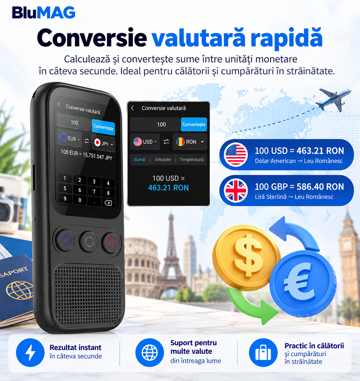 Traducator instant S80 , AI , 138 limbi diferite
