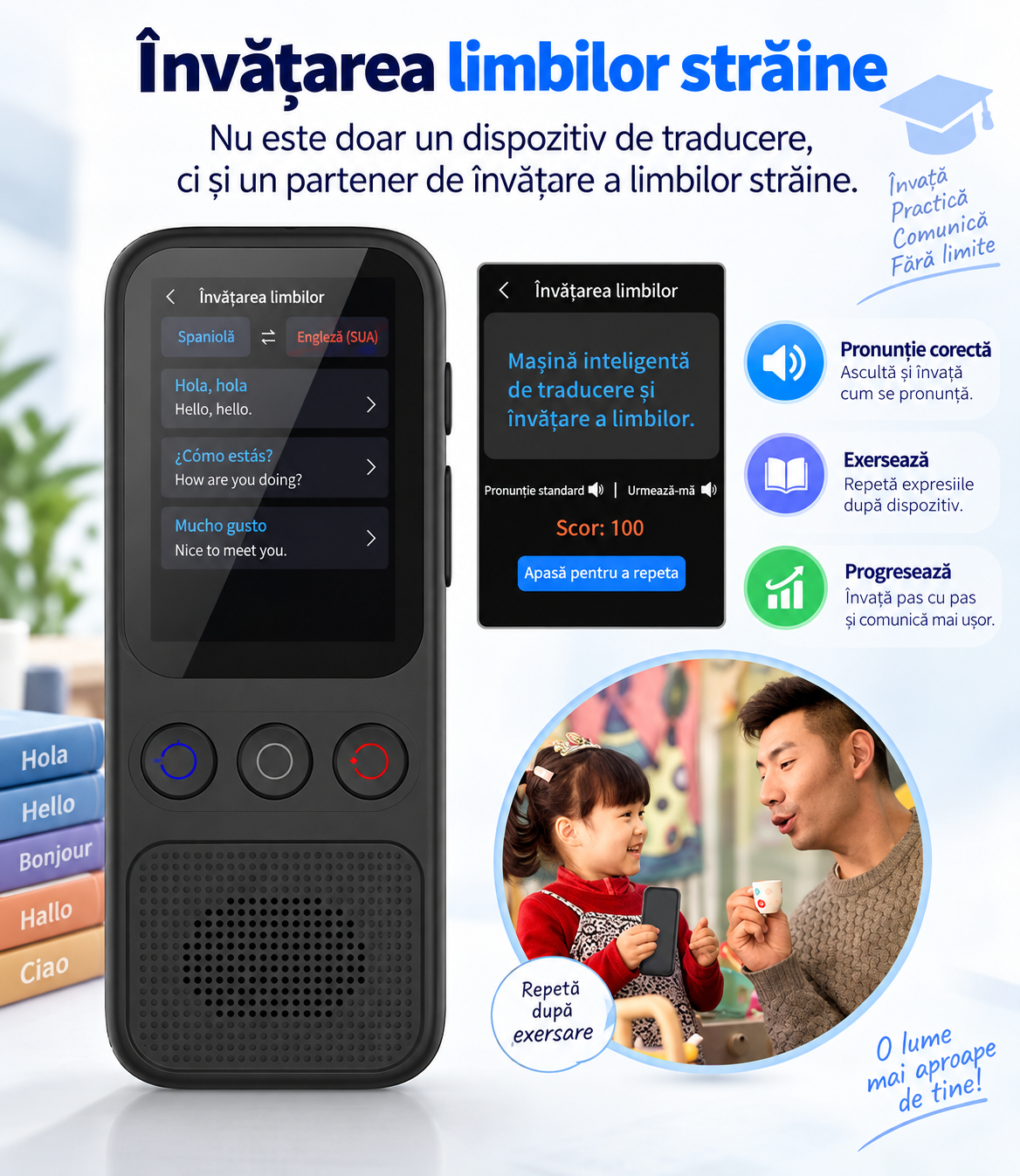 Traducator instant S80 , AI , 138 limbi diferite