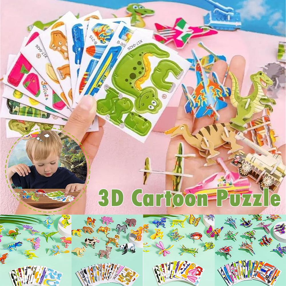 Puzzle 3D pentru copii