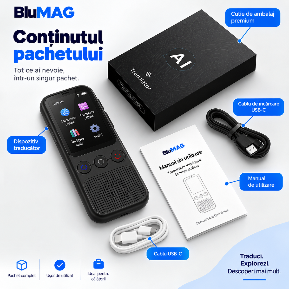 Traducator instant S80 , AI , 138 limbi diferite