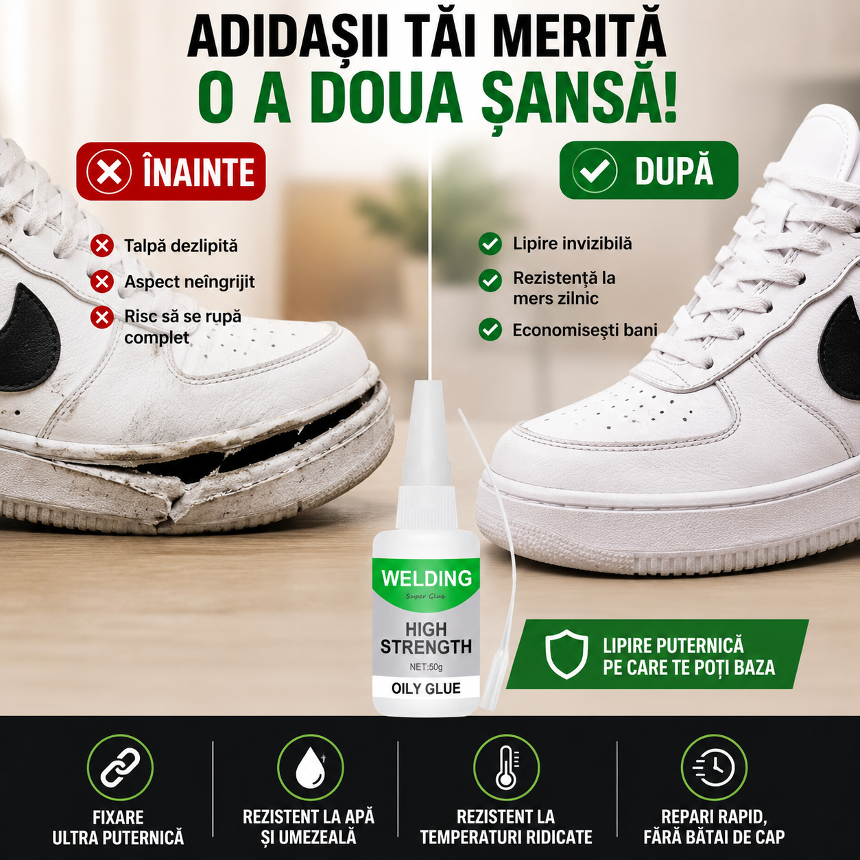 Adeziv Profesional pe Bază de Ulei