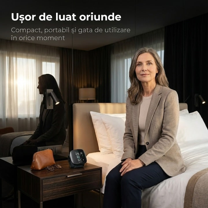 Tensiometru de incheietura cu afisaj LED