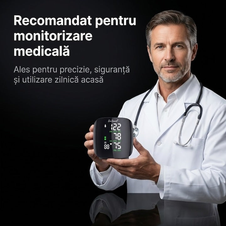 Tensiometru de incheietura cu afisaj LED