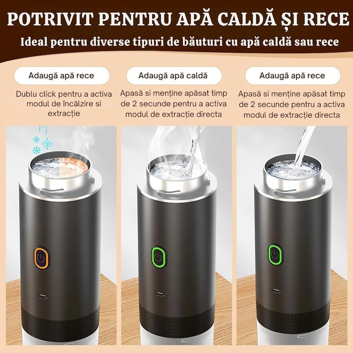Espressor Portabil, Electric fara fir